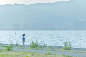 浜大津・琵琶湖の風景写真