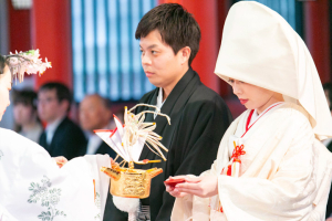 生田神社の当日スナップ写真