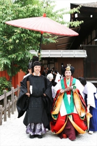 京都・下賀茂神社の当日スナップ写真